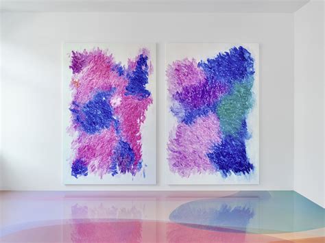 Питер Циммерман: напольная инсталляция из эпоксидной смолы