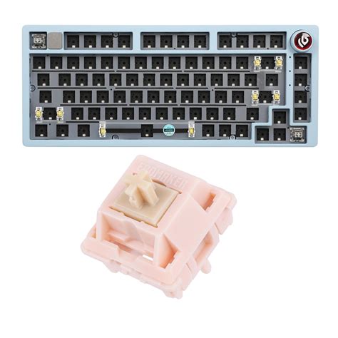 Amazon Epomaker X Leobog Hi Aluminum Alloy Wired Gaming Keyboard Barebones Kit Nude
