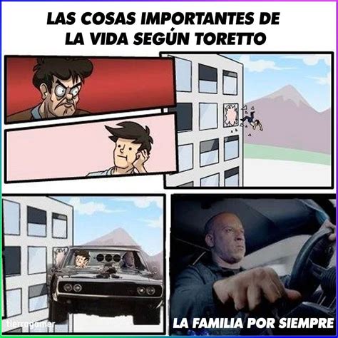 ¡La familia es primero! Los mejores memes de Toretto | TierraGamer: noticias y entretenimiento ...