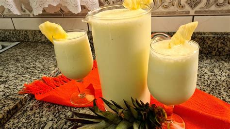 SUCO DE ABACAXI CREMOSO CULINÁRIA DA EVELYN YouTube