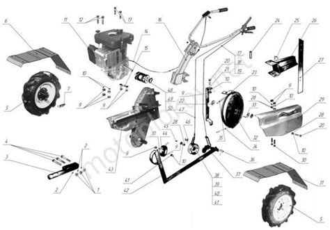 Редуктор мотоблока агат устройство и схема в разрезе
