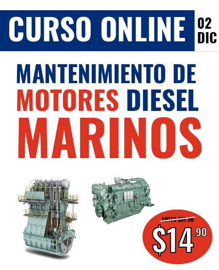 Curso de Mantenimiento de Motores Diésel Marinos Comunidad Marítima