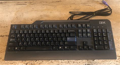 Ibm Branded Kb 0225 Ps2 Wired Keyboard 104 Keys Greyblack Works 100