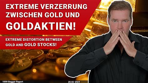 Silberaktien Goldaktien Extreme Verzerrung Zwischen Gold Und