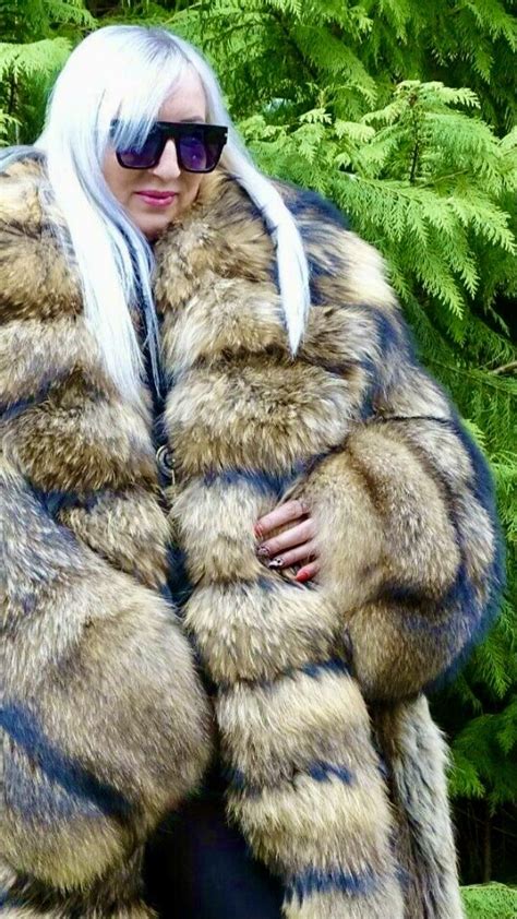 Fur Coat Fashion Fine Women Autumn Scenery Fur Coats Furs Fox Fur