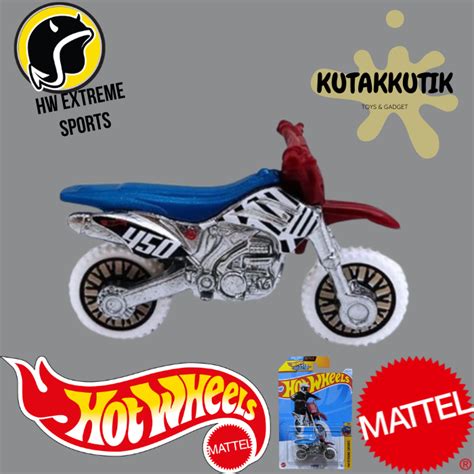 Hot Wheels Motor Trail Balap Hw F Biru Merah Lot M Hw Extreme Sports Lazada Indonesia