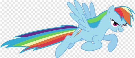 Rainbow Dash Flying Png