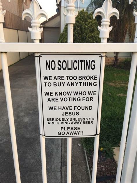 Saw This Sign While Walking Around My Neighbourhood Meme Guy