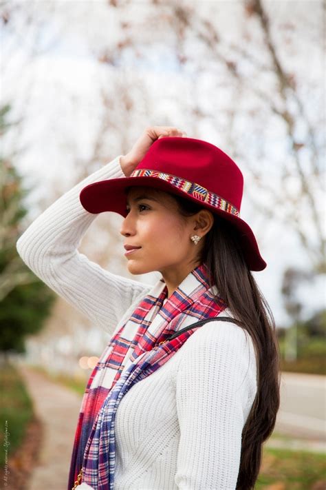 A Stylish Winter Accessory - A Red Winter Hat