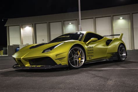 Widebody Ferrari 488 Widebody by Misha Looks Like a Budget FXX K Evo ...