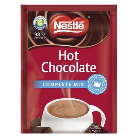 Nestl Hot Chocolate Complete Mix Tin G Pack