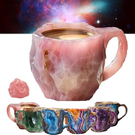 Amazon Mineral Crystal Coffee Mugs New Colorful Mineral