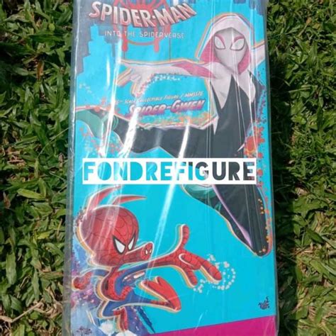 Jual Original Hot Toys Ht Mms Spider Gwen Spidergwen Spiderman Into Spider Verse Figure Ori