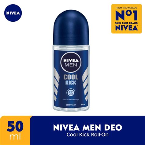 Nivea Men Deodorant Cool Kick Roll On Ml Shopee Indonesia