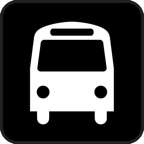 Map Symbols Bus Clip Art Vectors Graphic Art Designs In Editable Ai