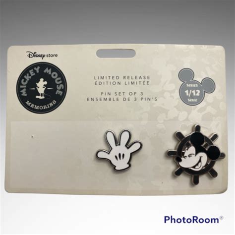 Disney Mickey Mouse Memories Pin Set January Limited Release MISSING