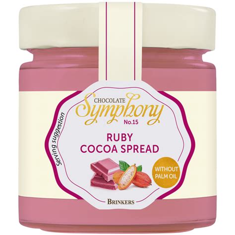 Symphony No Ruby Cocoa Spread Brinkers Food B V