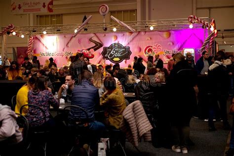 Brussels, BELGIUM - MARCH 16, 2019: Cake Design and Pastry Fair
