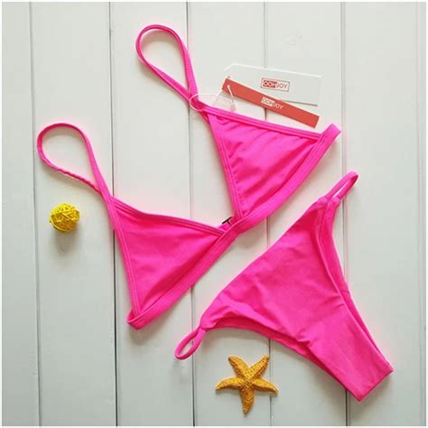 New Sexy Micro Bikini Women Swimwear Brazilian Thong Bikini Low Waist