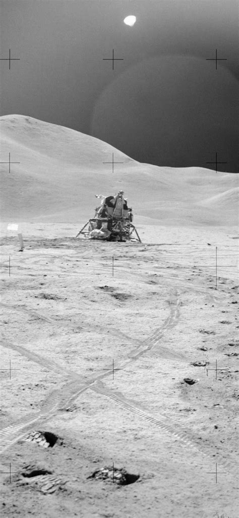 Apollo 15 Lunar Module "Falcon" photographed on lunar surface : r/spaceporn