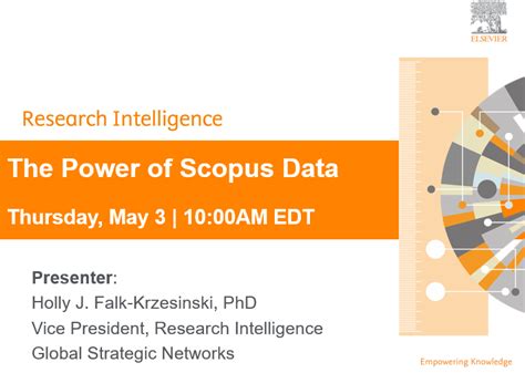 Scopus Data Elsevier Scopus Blog