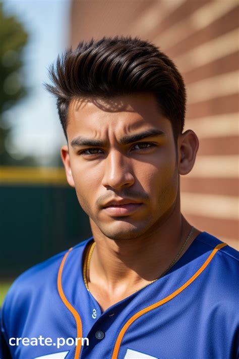 Angry Muscular Baseball Uniform Ai Gay Porn