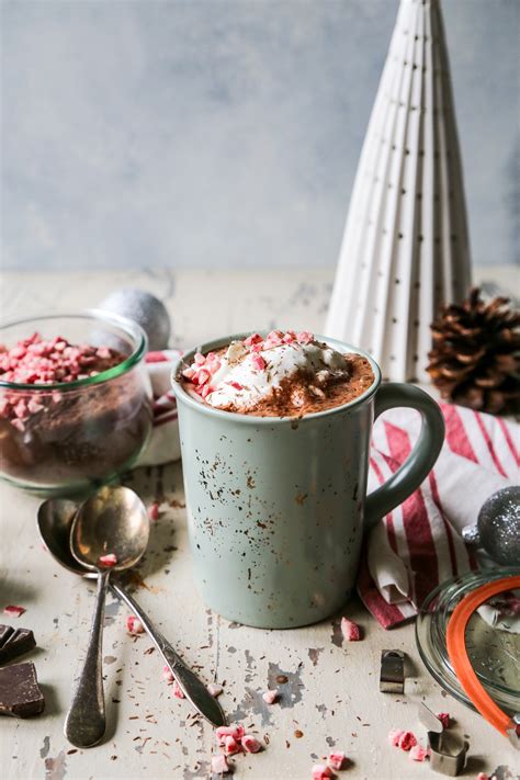 Peppermint Hot Cocoa Mix Homemade Home