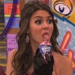 Victoria Justice Simulates Oral Sex On A Can