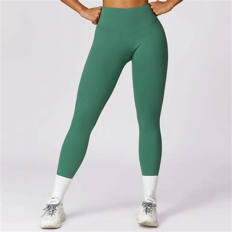 Women Fitness Running Yoga Leggings High Waist Naked Feeling Leggings Pants Casual Workout