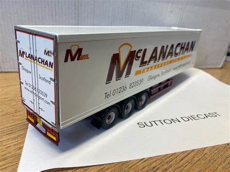 Corgi Modern Truck Heavy Haulage Mclanachan Fridge Trailer Ebay