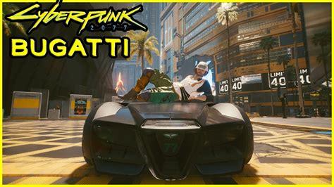 Cyberpunk 2077 How To Get Bugatti Veyron Fastest Car For Free