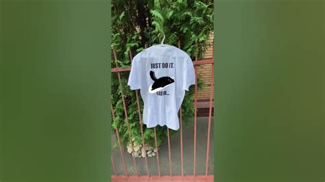 Футболка JUST DO IT LATER #стильніречі #друкнафутболках #футболки - YouTube