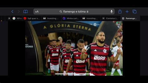 Flamengo X Tolima Ao Vivo Onde Assistir E Hor Rio Do Jogo Youtube