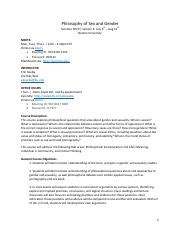 Philosophy Of Sex And Gender Summer Pdf Philosophy Of Sex And Gender Summer