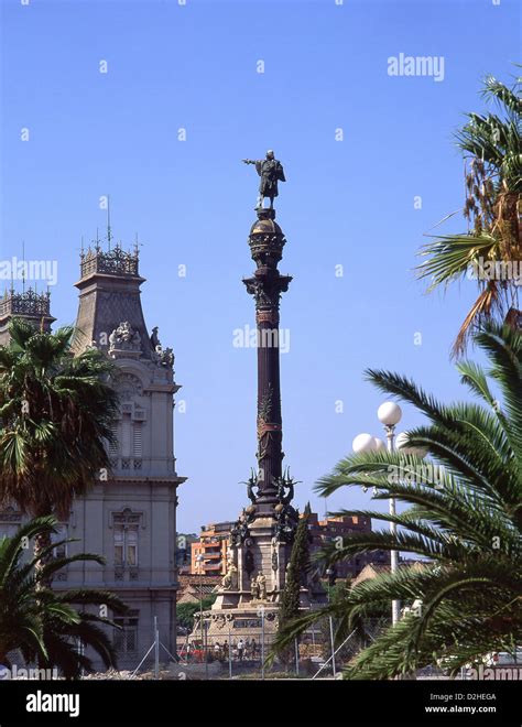 Monumento a Colón Monumento a Colón La Rambla Barcelona provincia