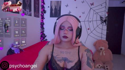Watch PsychoAngel From Stripchat Hot Porn Video Leak Interactive Toys Moderately Priced