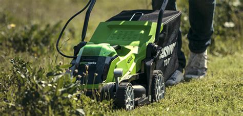 Купить Газонокосилка аккумуляторная Greenworks, 40V, G40LM35K4, 35 см ...