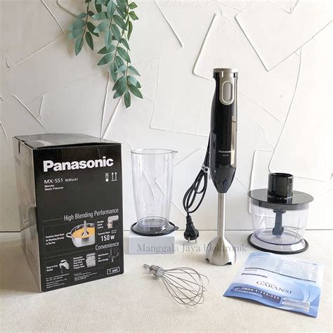 Jual Panasonic Hand Blender Complete MX SS1 MX SS1 Garansi Resmi