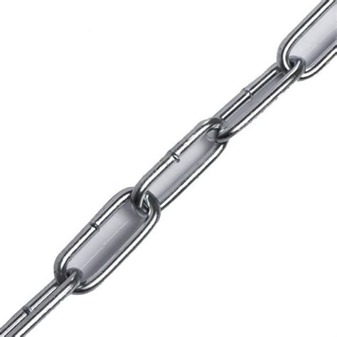 Uncertified Galvanised Commercial Long Link Chain Mild Steel Rsis