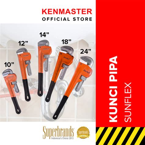 Promo Sunflex Kunci Pipa Dan Pipe Wrench