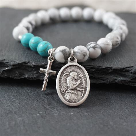 Choose Your Saint Bracelet Catholic Womens Jewelry With Etsy