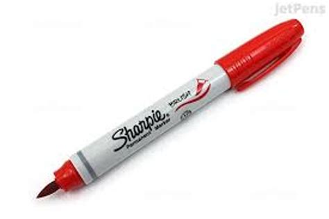Sharpie Brush Tip Marker Kvcc Bookstore
