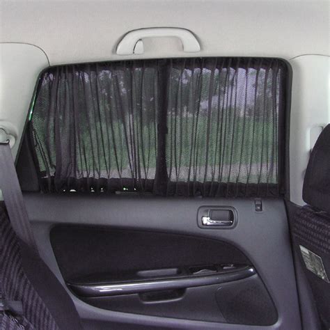 Double Aluminum Track Type Sunshade Curtains Auto Windows Car Curtains ...