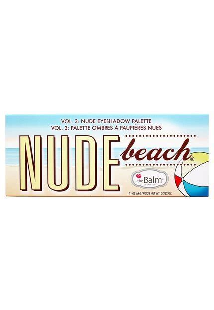 Paleta De Sombras Nude Beach Compre Agora Dafiti Brasil
