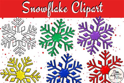 First Pictures Of Snowflakes Clipart