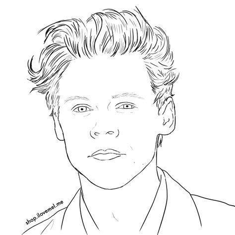 One Direction Coloring Pages To Print Out