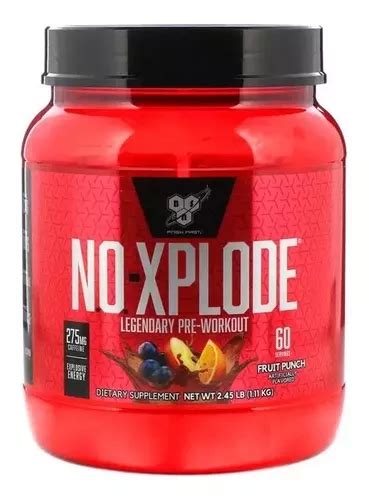 Pre Entreno Bsn No Xplode 3 0 60 Servicios Los Sabores Sabor Blue