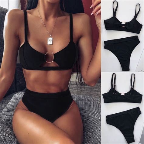 BiKiNi 2 Mảnh phối khoen sừng trâu Phong Cách Châu Âu BigBuy360 bigbuy360 vn