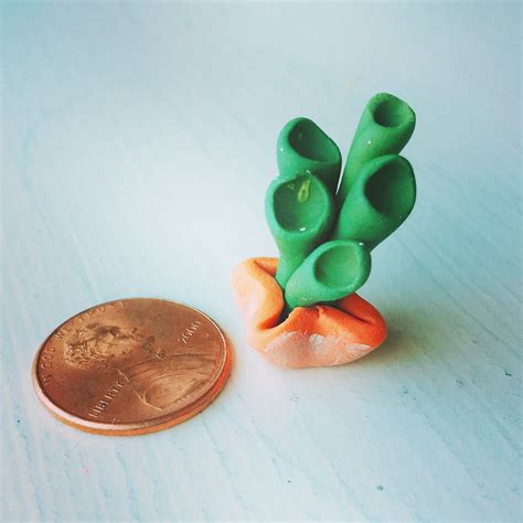 Create Miniature Cactus From Polymer Clay Tiny Succulents