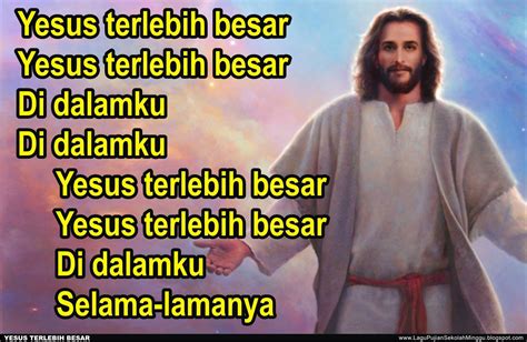 Lirik Lagu Pujian Rohani Kristen Sekolah Minggu Gereja Tuhan Yesus